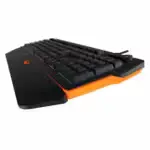 Arrière du clavier avec le câble USB visible