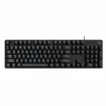 Vue avant du clavier Logitech G G413 SE rétroéclairé rouge