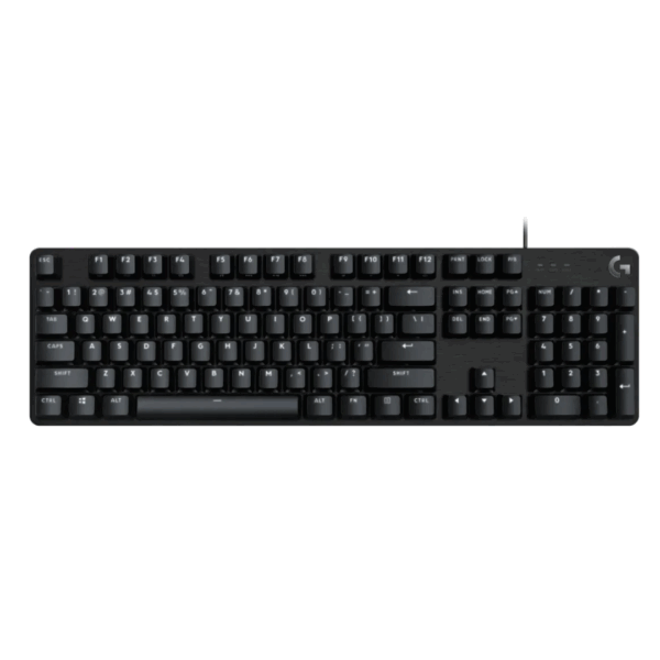 Vue avant du clavier Logitech G G413 SE rétroéclairé rouge