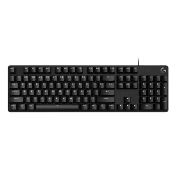Vue avant du clavier Logitech G G413 SE rétroéclairé rouge