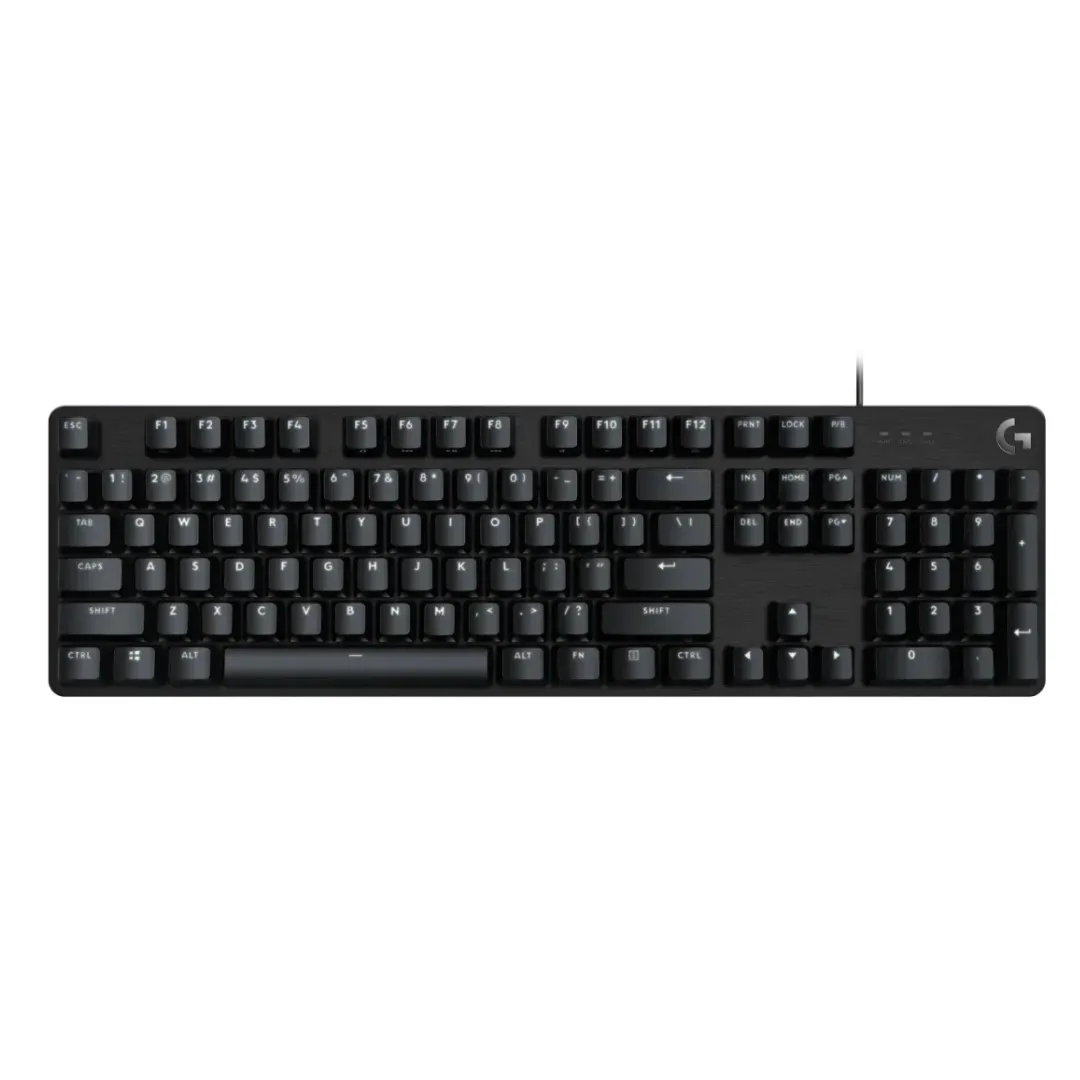 Vue avant du clavier Logitech G G413 SE rétroéclairé rouge