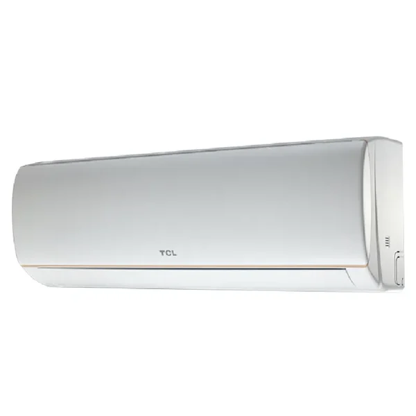 Climatiseur TCL en fonctionnement avec flux d’air visible