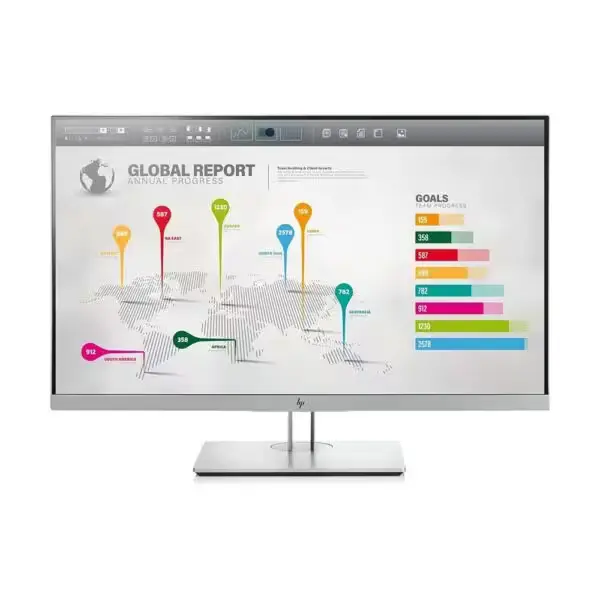 Moniteur HP EliteDisplay E273q vue de face