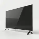 Interface Android 14 sur TV Geist 55 pouces avec applications Netflix et YouTube