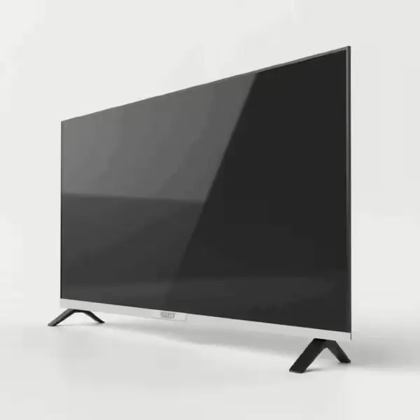 Interface Android 14 sur TV Geist 55 pouces avec applications Netflix et YouTube