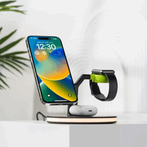 Design élégant du Goui DOCK-Y sur table