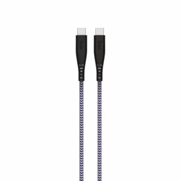Câble Goui FLEX Type-C vers Type-C 60W noir
