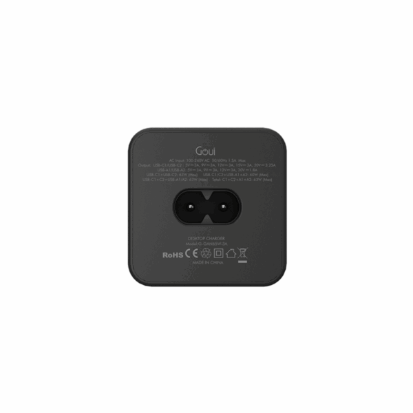 Ports USB-C et USB-A du Goui TANK