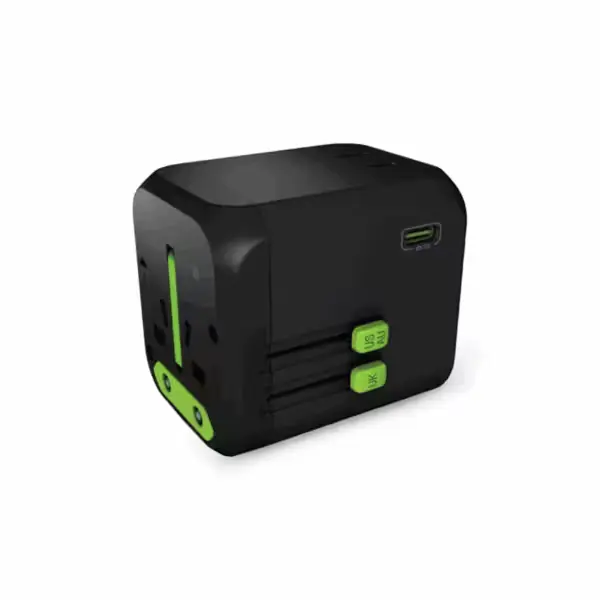 Présentation du chargeur Goui avec logo lumineux