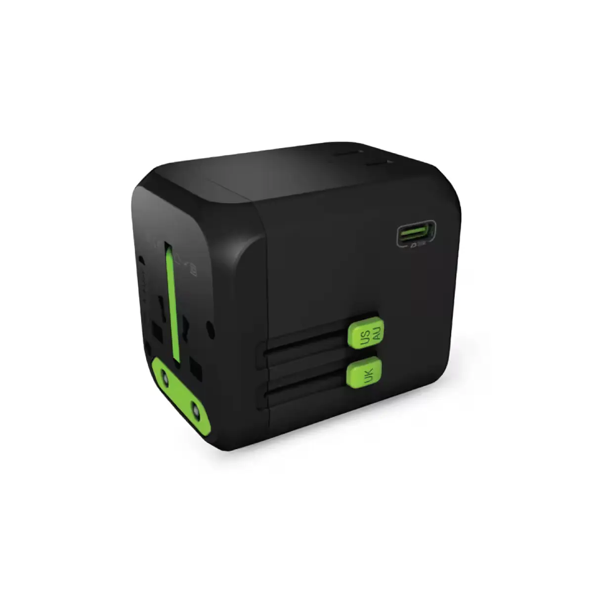 Présentation du chargeur Goui avec logo lumineux