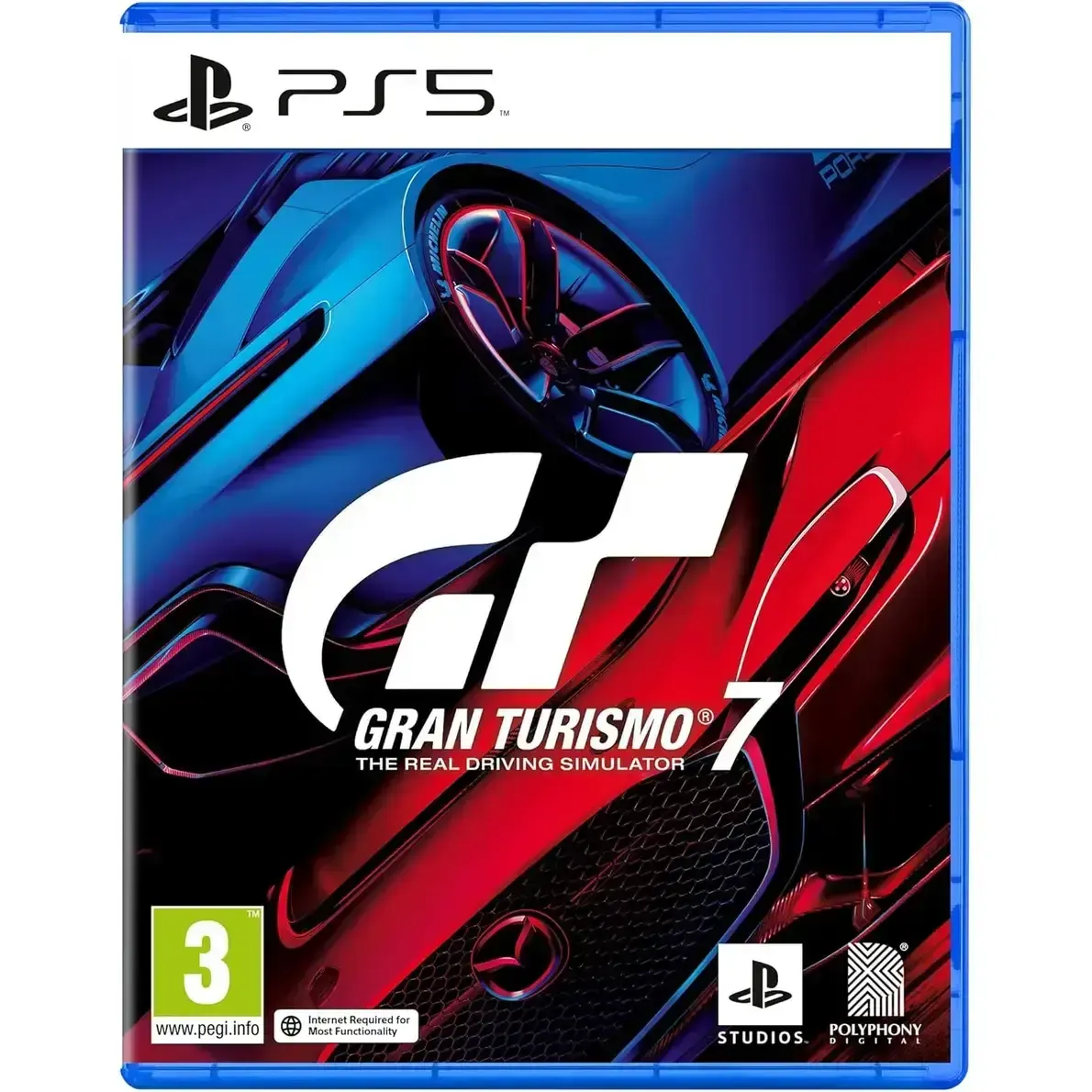 Gran Turismo Voitures en course sur circuit mouillé dans GT7