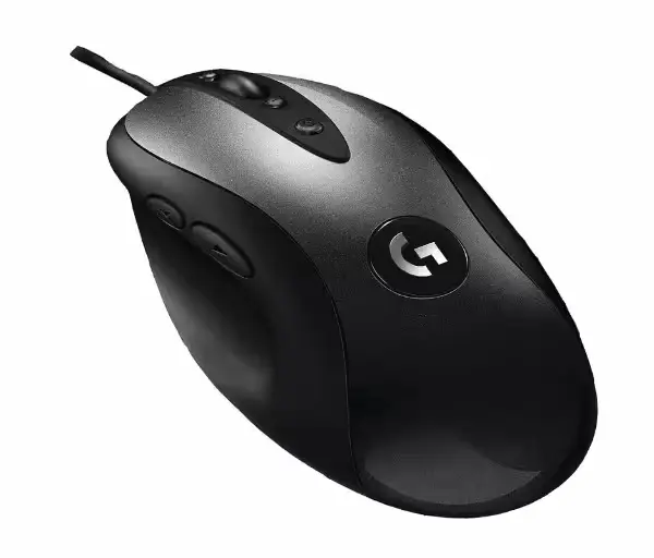 Souris gamer Logitech MX518 avec capteur HERO 16K et câble USB