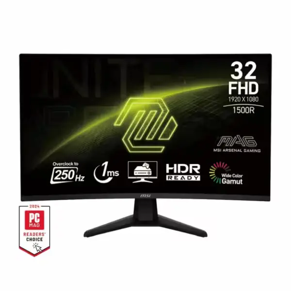Moniteur MSI MAG 32C6X incurvé 32 pouces