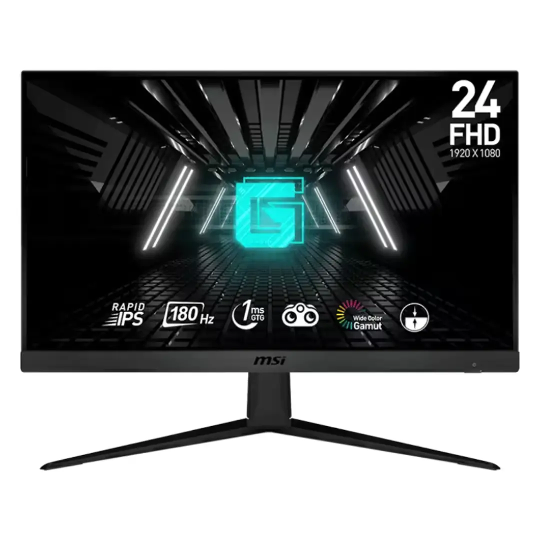 Utilisateur jouant avec le MSI Optix G2412F