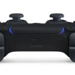 Manette DualSense PS5 vue de face – Couleur noire