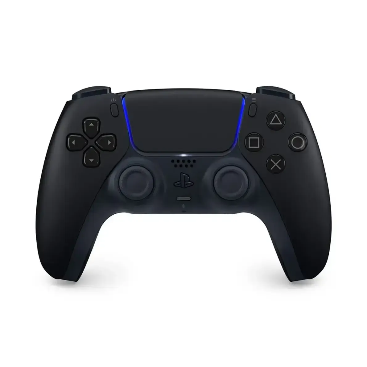 Manette DualSense posée sur un bureau gamingManette DualSense posée sur un bureau gaming