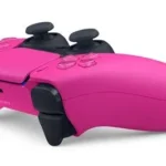 Vue arrière de la manette PS5 DualSense Rose