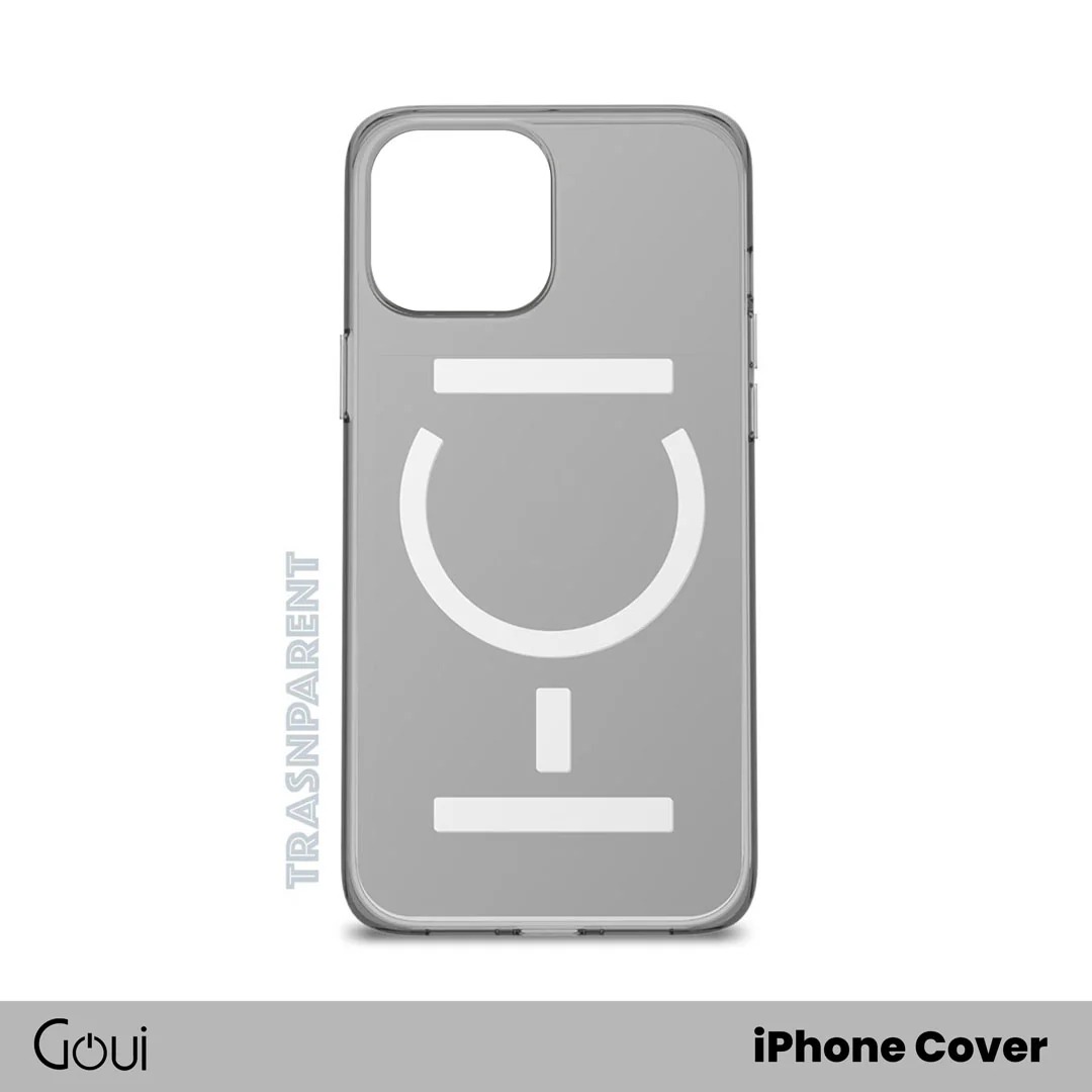 Pochette iPhone 14 Pro MagSafe Transparente Goui Coque transparente iPhone 14 Pro avec MagSafe