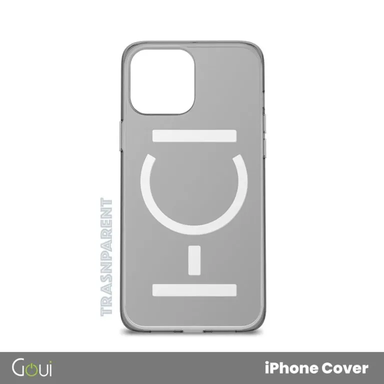 Pochette iPhone 14 Pro Max transparente vue de face
