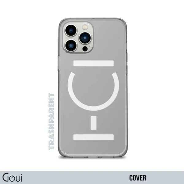 Pochette MagSafe transparente pour iPhone 15 Plus