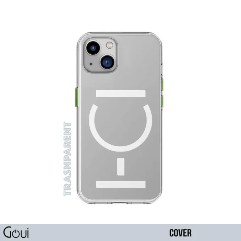 Coque transparente MagSafe Goui pour iPhone 15