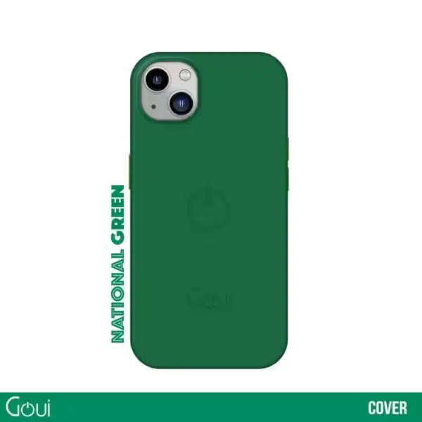 Pochette iPhone 15 Nation Green vue de face