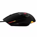 Souris Meetion G3325 posée sur tapis aluminium de qualité aéronautique