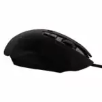 Gros plan sur les 8 boutons programmables de la souris Meetion G3325
