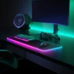 Éclairage RGB multicolore activé