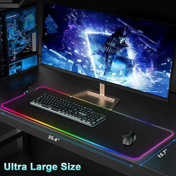 Base antidérapante du tapis RGB XXL