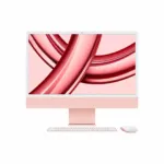 Apple iMac 24 pouces M3 rose – Vue de face