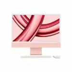 Apple iMac 24 pouces M3 rose – Vue de face