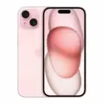 Apple iPhone 15 Gris sidéral vue de face