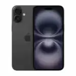 iPhone 16 Plus vue de face couleur noire
