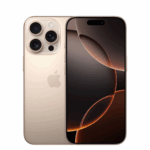 Vue de face de l’Apple iPhone 16 Pro