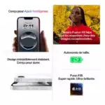 Dos de l’iPhone 16 avec triple caméra