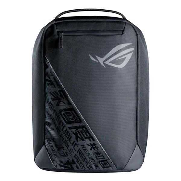 Sac Asus Rog 17" vue latérale avec bretelles rembourrées