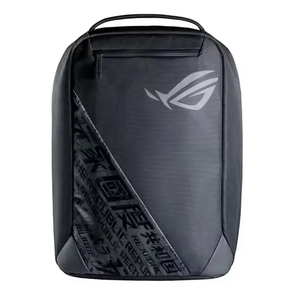 Sac Asus Rog 17" vue latérale avec bretelles rembourrées