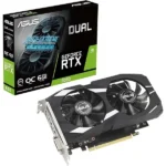 Carte Asus Dual RTX 3050 OC 6GB installée dans un PC
