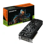 Carte graphique RTX 5080 GIGABYTE côté ventilateurs