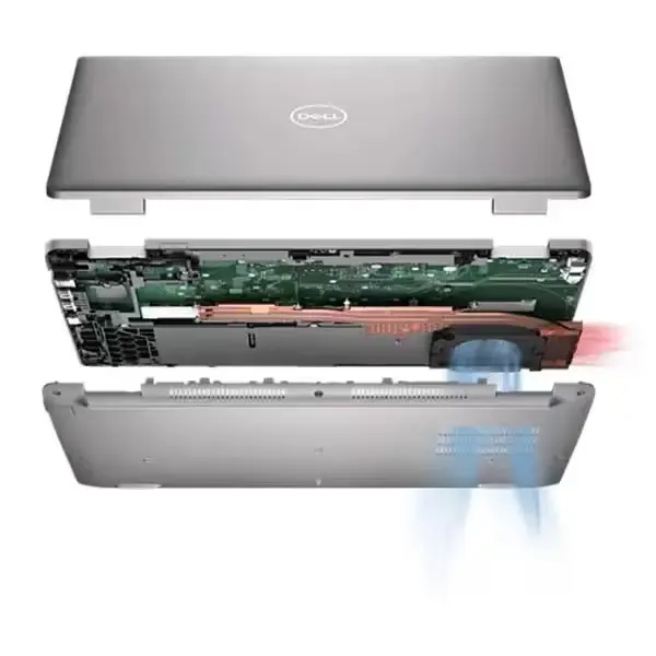 Logo Dell sur le couvercle du Latitude 5530