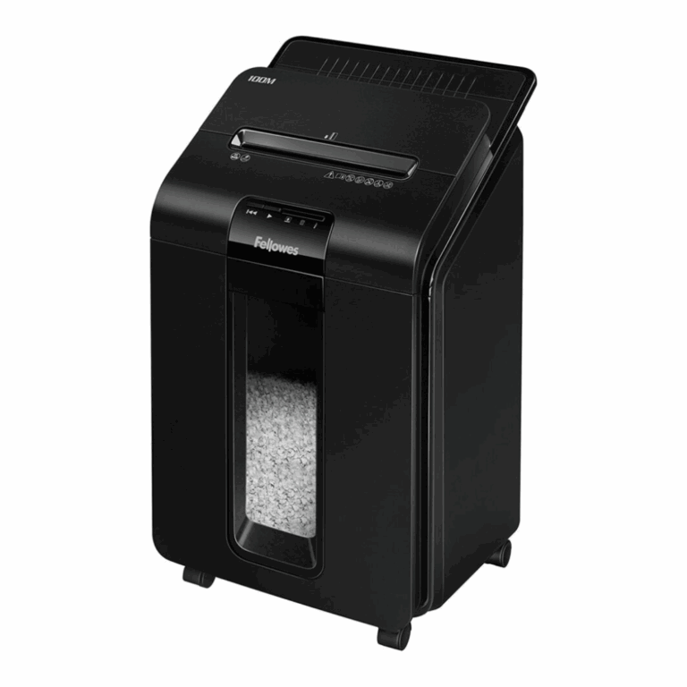 Destructeur Fellowes AutoMax 100M vue frontale