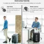 Fellowes AutoMax 100M bac extractible