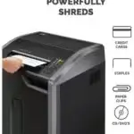 Fonction coupe croisée P-4 du Powershred 425Ci