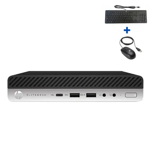 HP EliteDesk 800 G3 USDT Core i5 7ème Gen Vue Avant