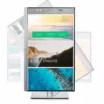 Moniteur HP EliteDisplay E233 côté gauche