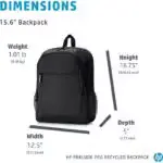 Sac HP Prelude Pro 15″ vue intérieure