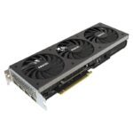 Carte graphique INNO3D RTX 3070 Ti X3 OC vue de face
