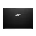 MSI Modern 15 ouvert avec écran actif
