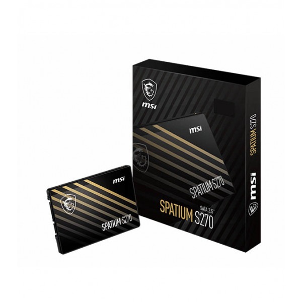 MSI SSD SPATIUM S270 960GB vue face